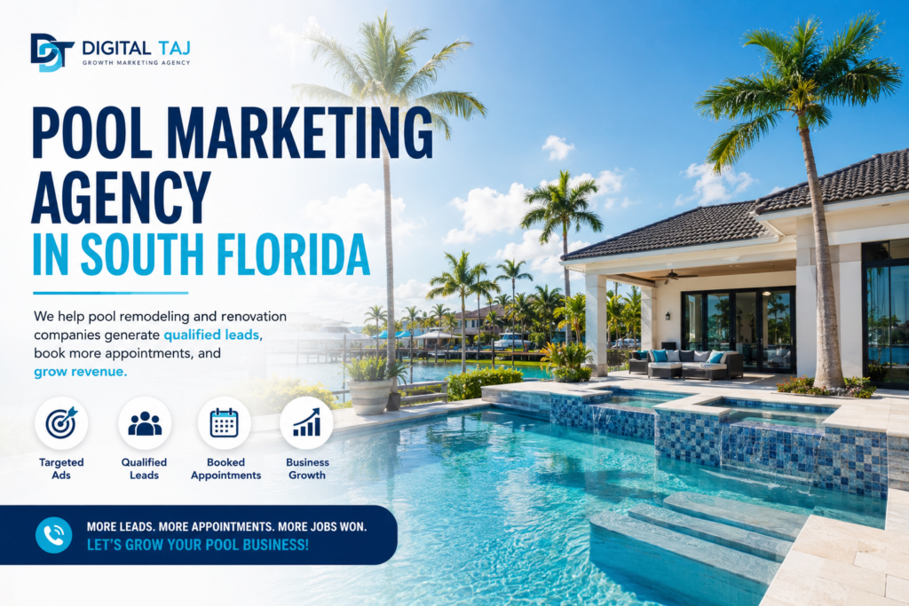 Pool Marketing Agency in South Florida
