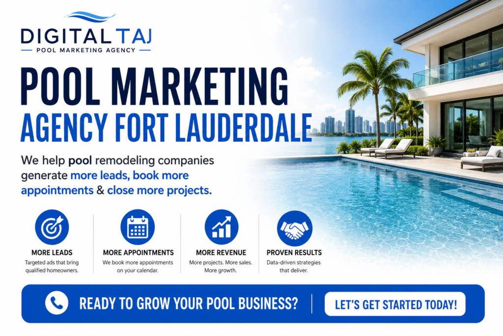 pool marketing agency fort lauderdale