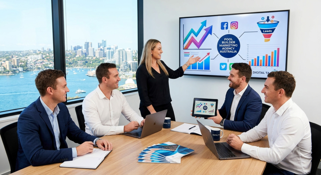 pool builder marketing agency in australia